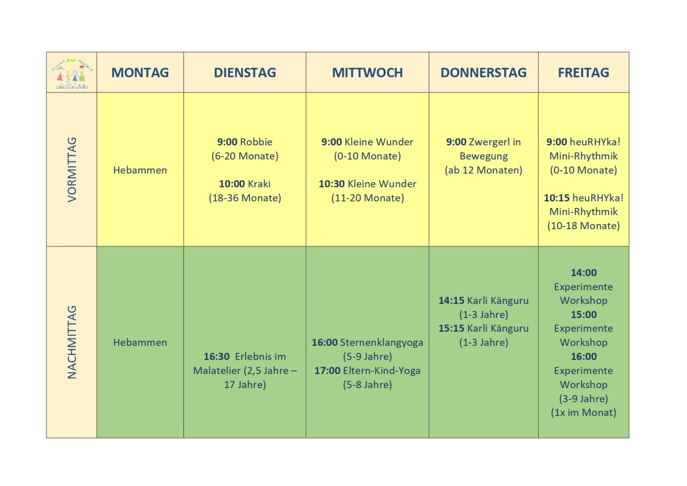 Stundenplan SS2023