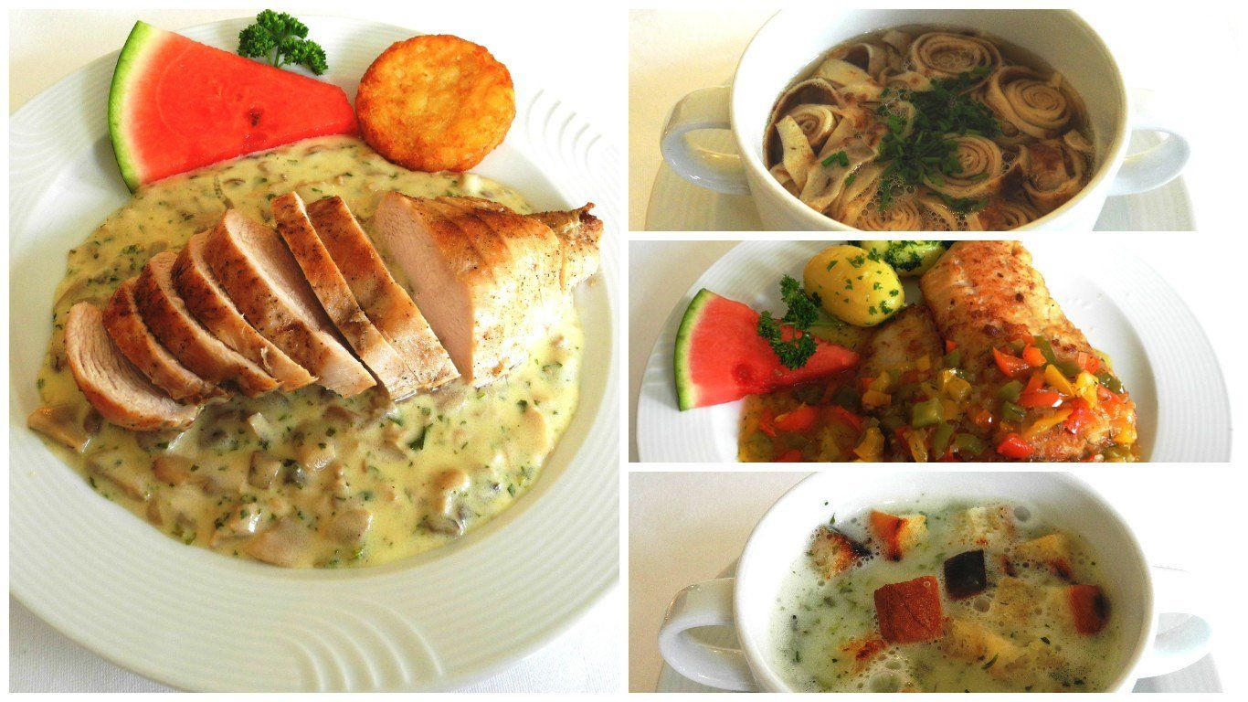 Halbpension im Fähringerhof Essen im Fähringerhof Juist