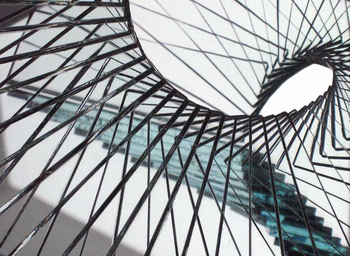 Skulptur- GALAXY; LICHT.MALEREI; Zeitgenössische Glaskunst; Bildende Kunst; KUNST.HAUS am SEE; Werenzhainer Ziegelei 1; 03253 Doberlug-Kirchhain; Landkreis Elbe-Elster; Lausitz; Brandenburg; Deutschland