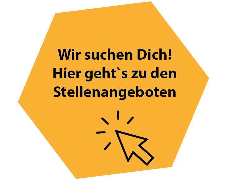Button - Zu den Stellenangeboten Zu unseren Stellenangeboten