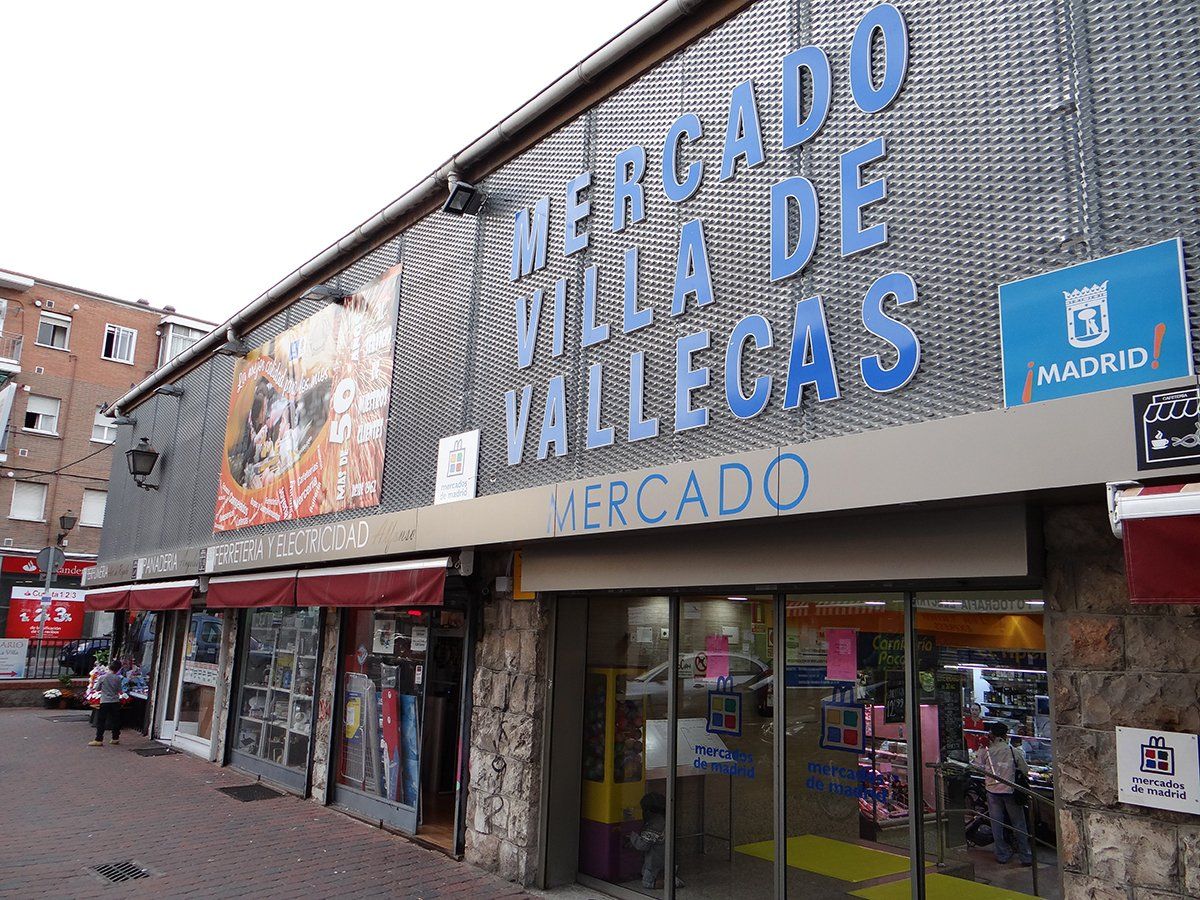 Mercado municipal de Villa de Vallecas- Madrid