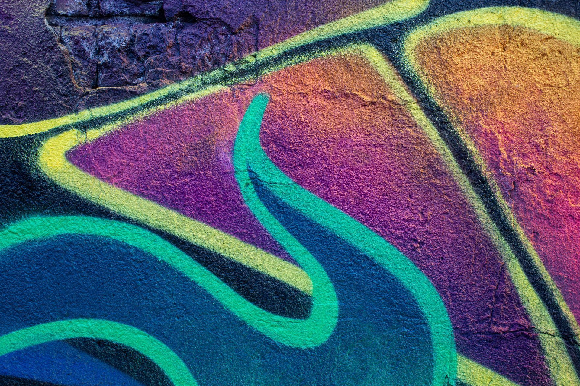 Tags et graffiti sur un mur