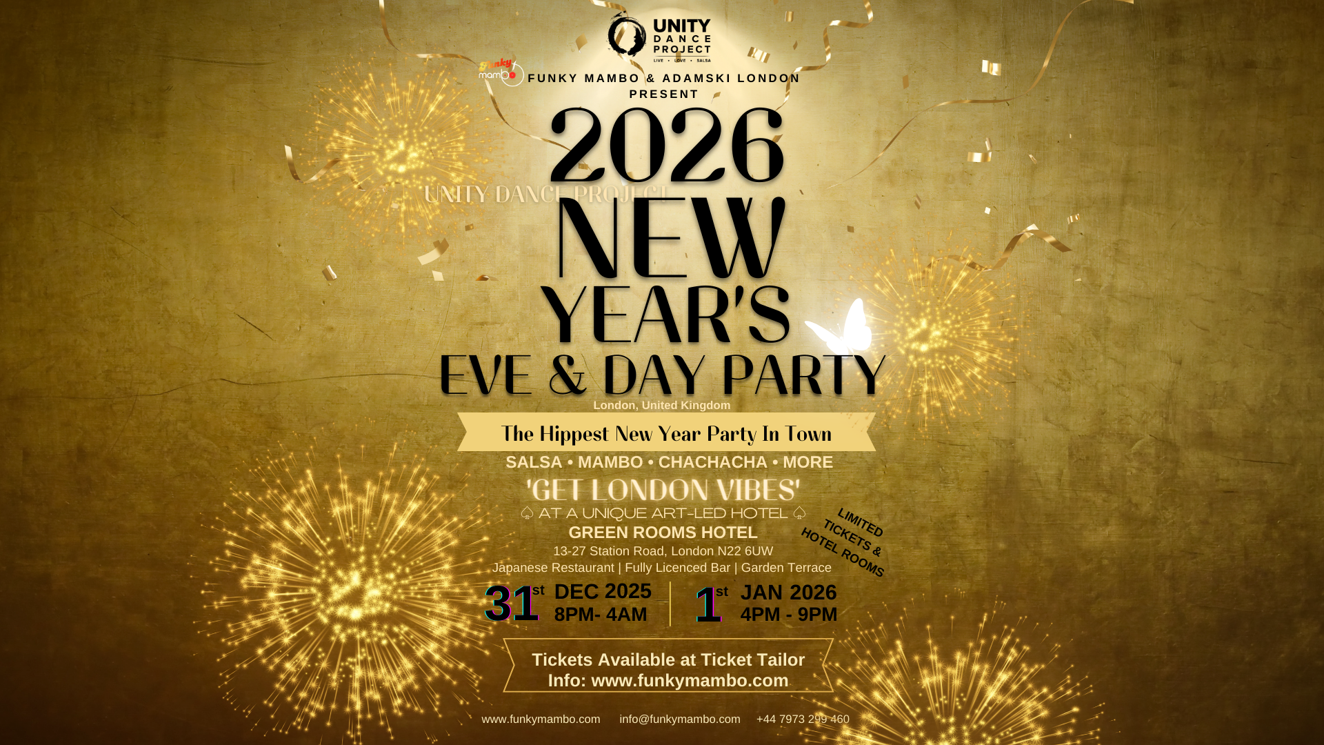 Salsa, NYE, New Year's Eve, New Year, Party, London