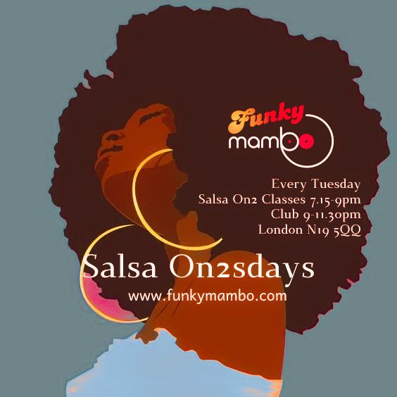 Funky Mambo Salsa On2sdyas Classes Social dancing Party Club Night