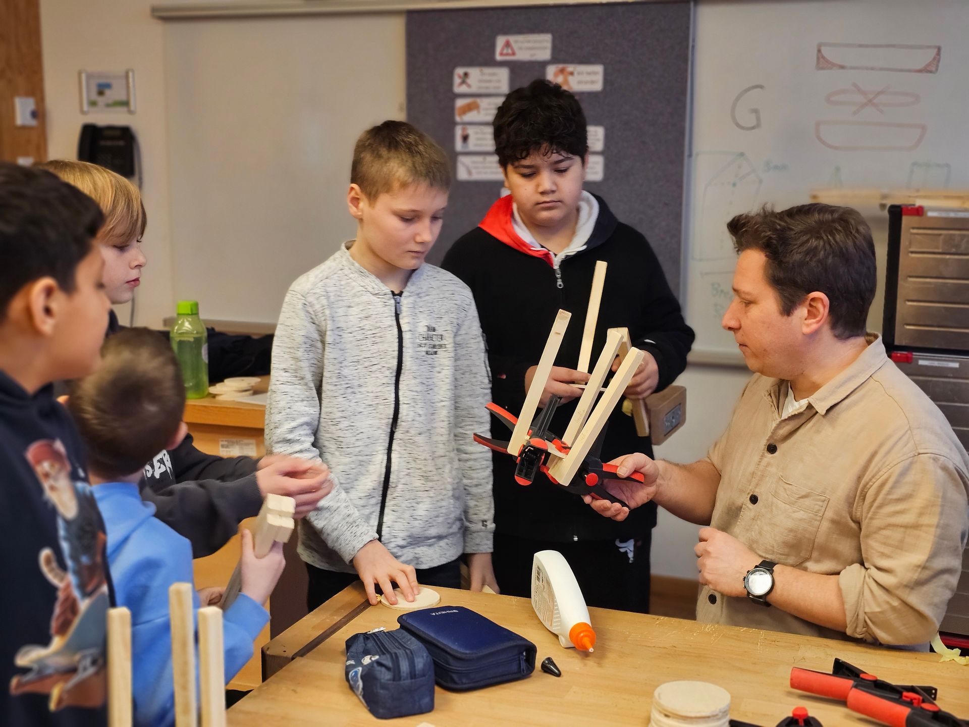 MINT-Projekt, Schüler und Lehrer