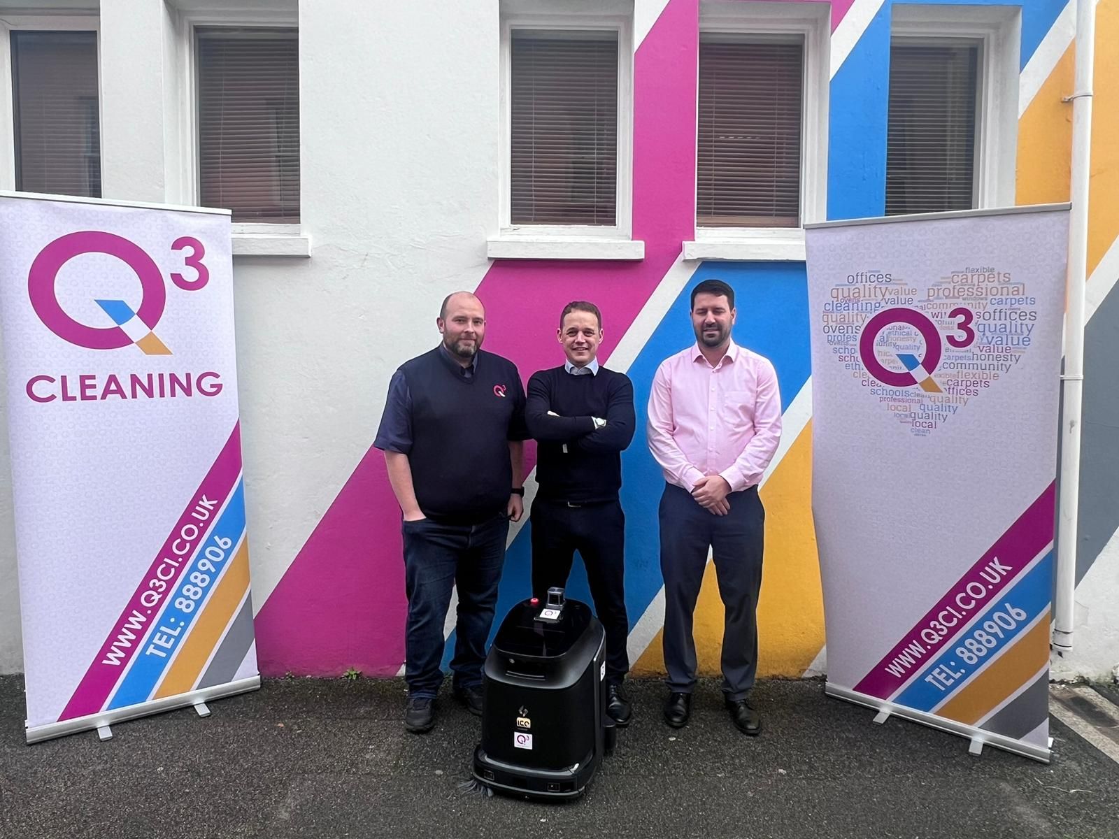 A Phantas Unit, with (L to R) Matthew Galvin, Q3, Damien Hiles, ICE and Johnny Neto, Q3