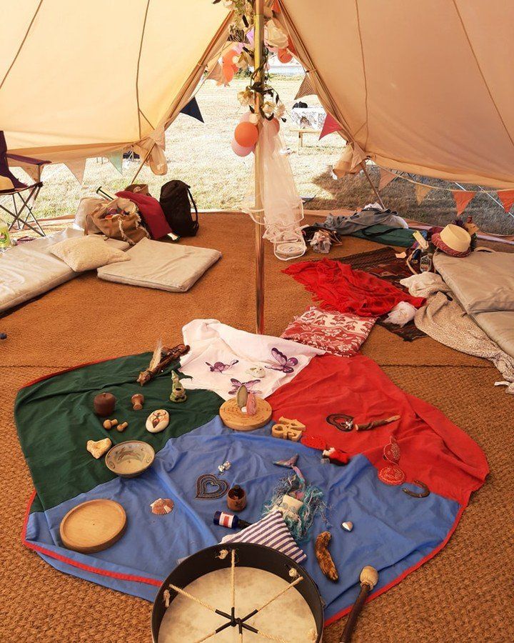 Ceremony, Ritual and altars of the pagan Goddess wheel