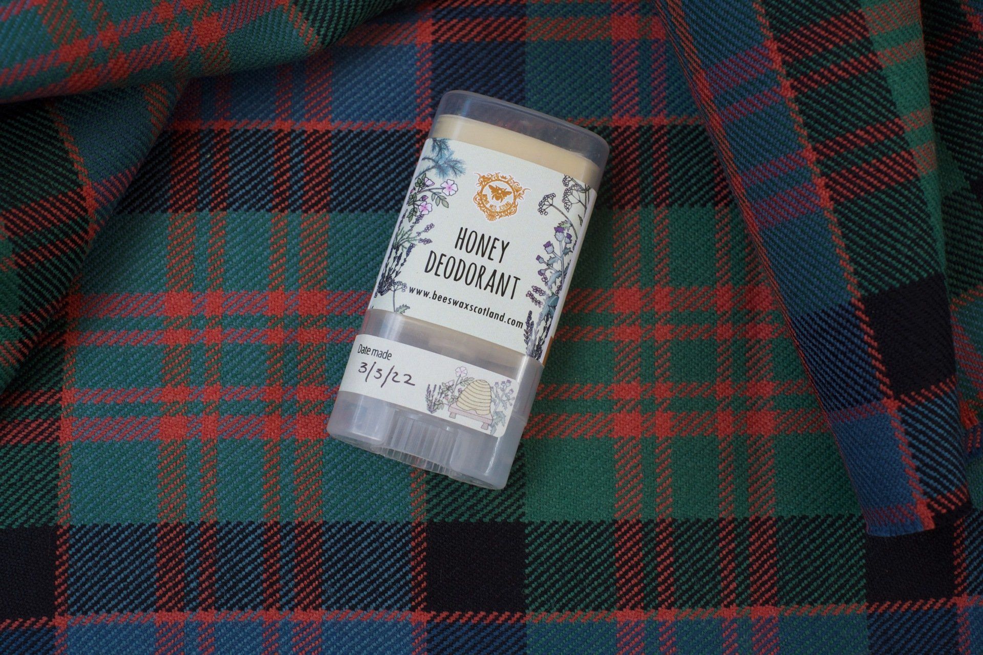 aluminium free skin loving honey deodorant