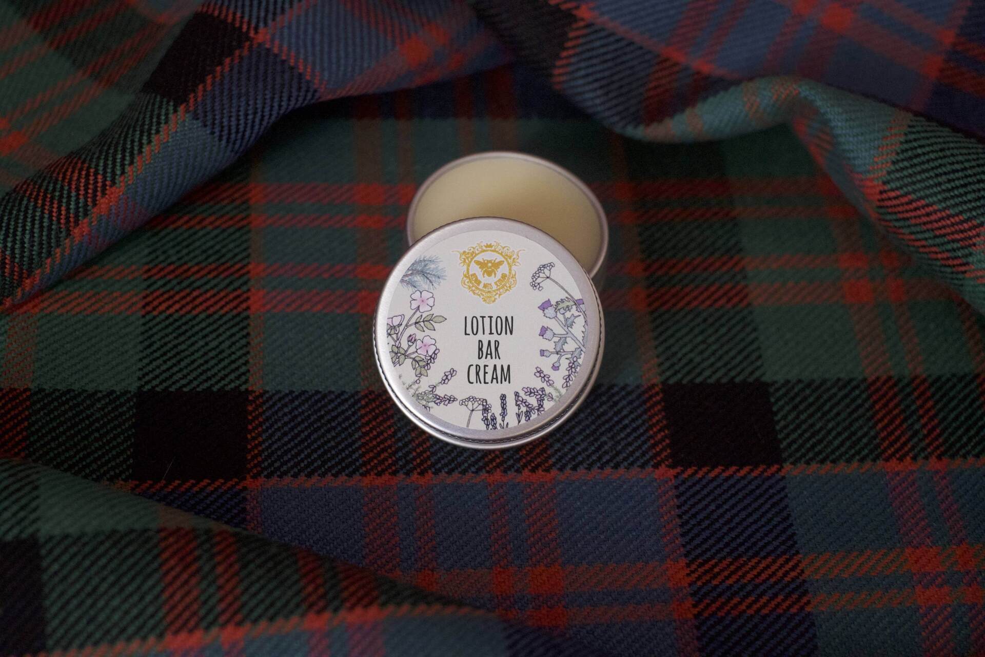 non sting lotion bar cream