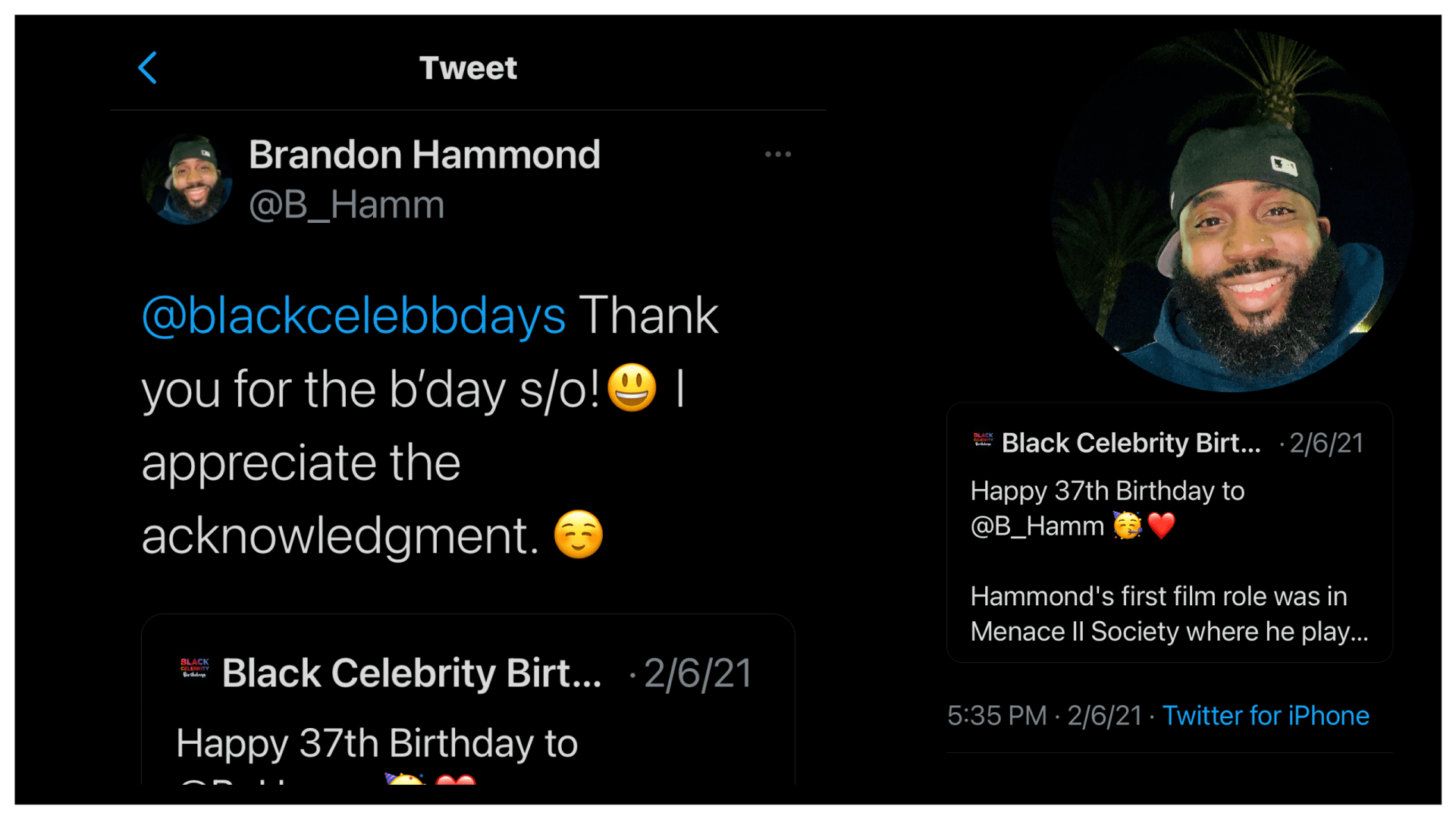 Brandon Hammond Testimonial