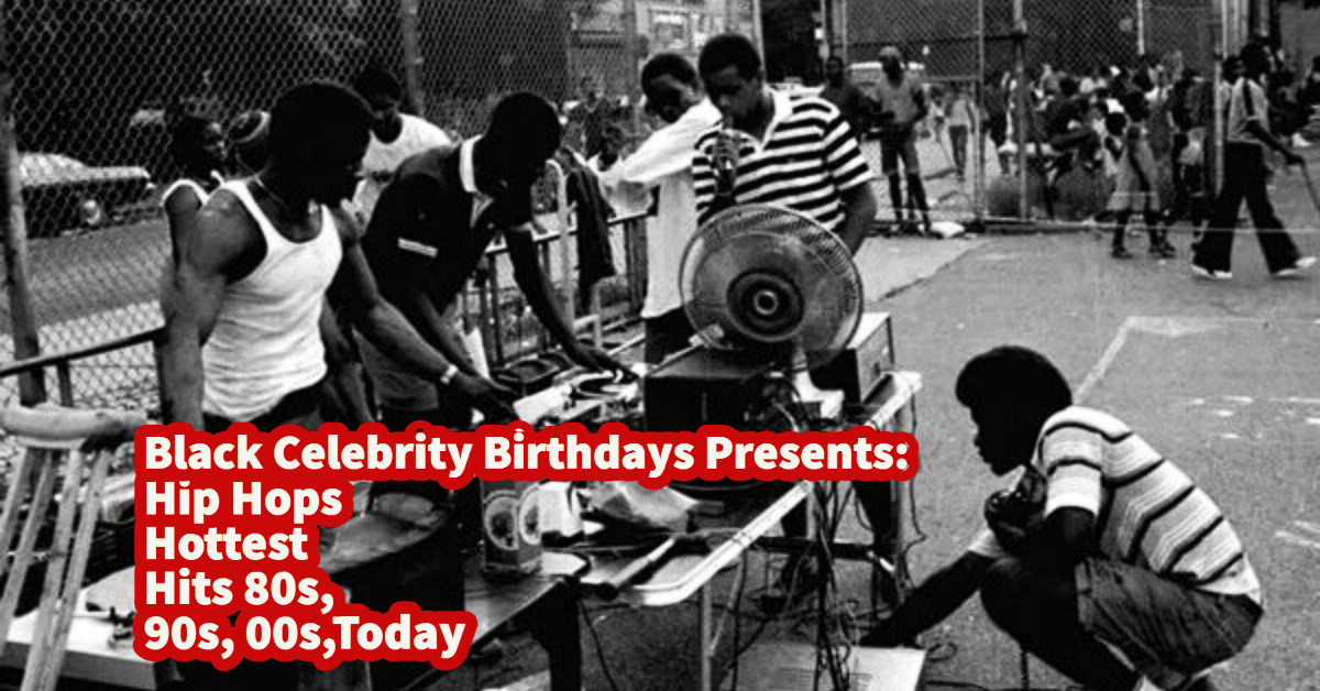 Hip Hop's Hottest Hits 80s, 90s, 00s,Today