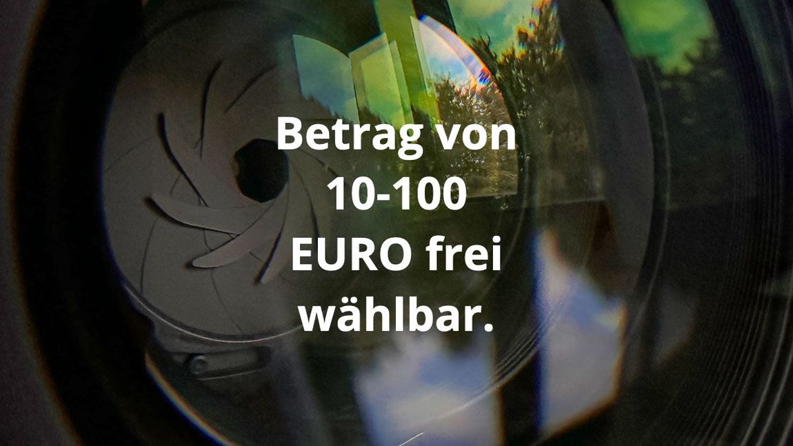 Gutechein, der Betrag ist von 10-100 EURO frei wählbar.