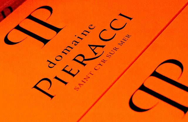 Carton bouteilles de vins, Domaine Pieracci