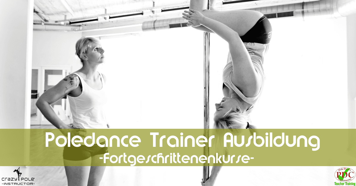 Pole dance trainer for advanced courses