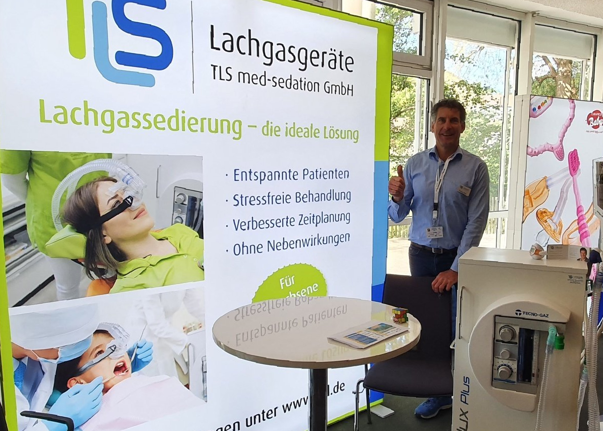 Lachgasgeräte TLS auf dem Fränkischen Zahnärztetag