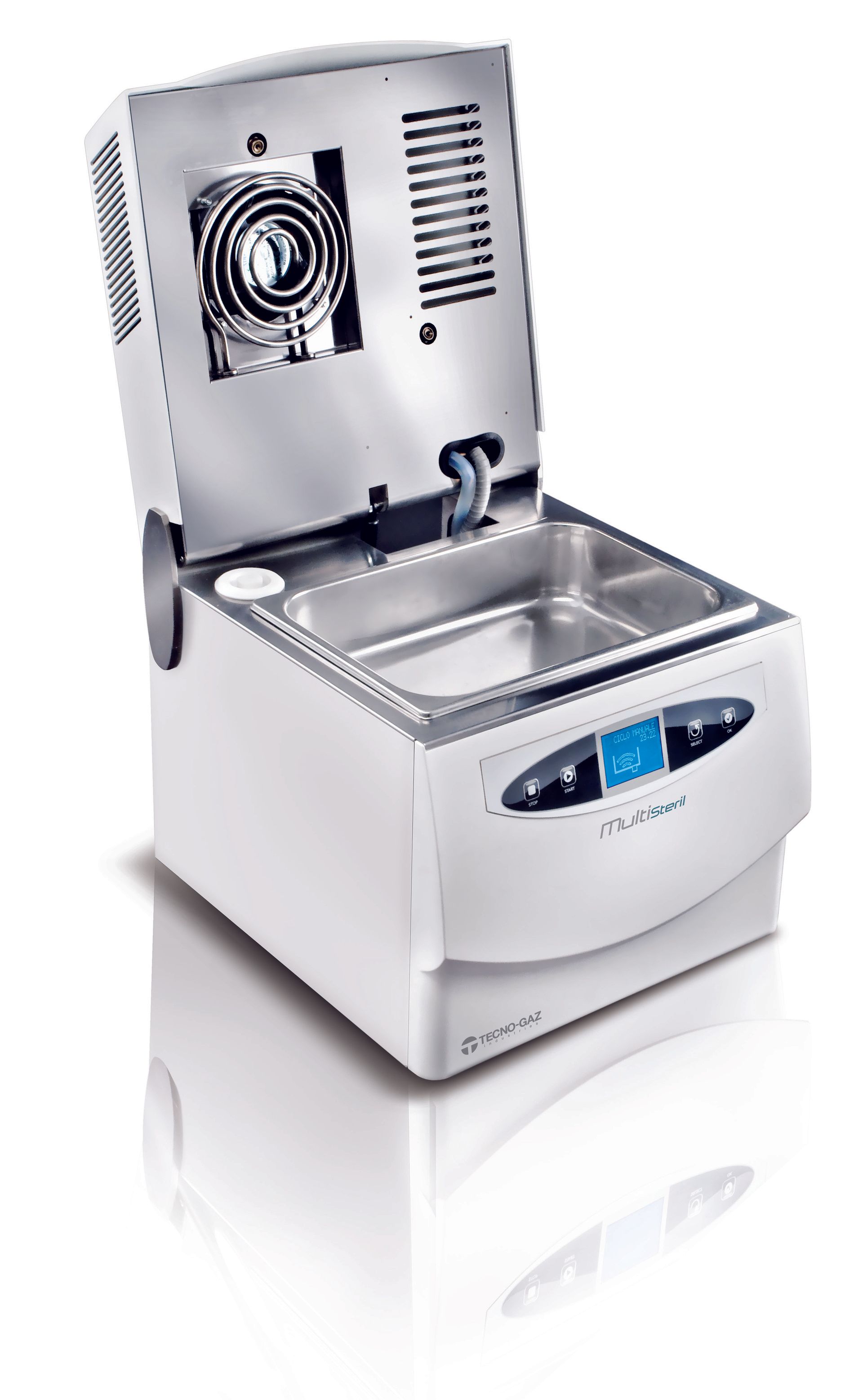 MultiSteril Sterilisationsgerät geöffnet