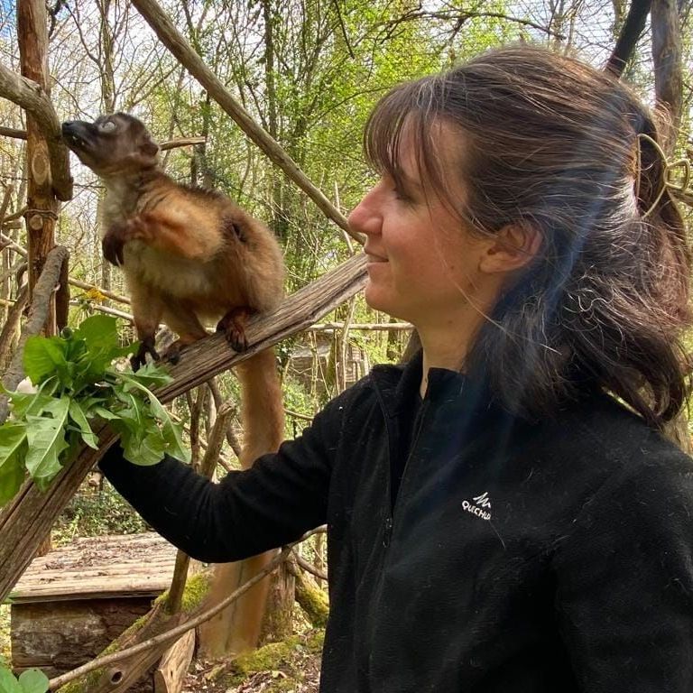 Éloïse André , soigneuse animalière