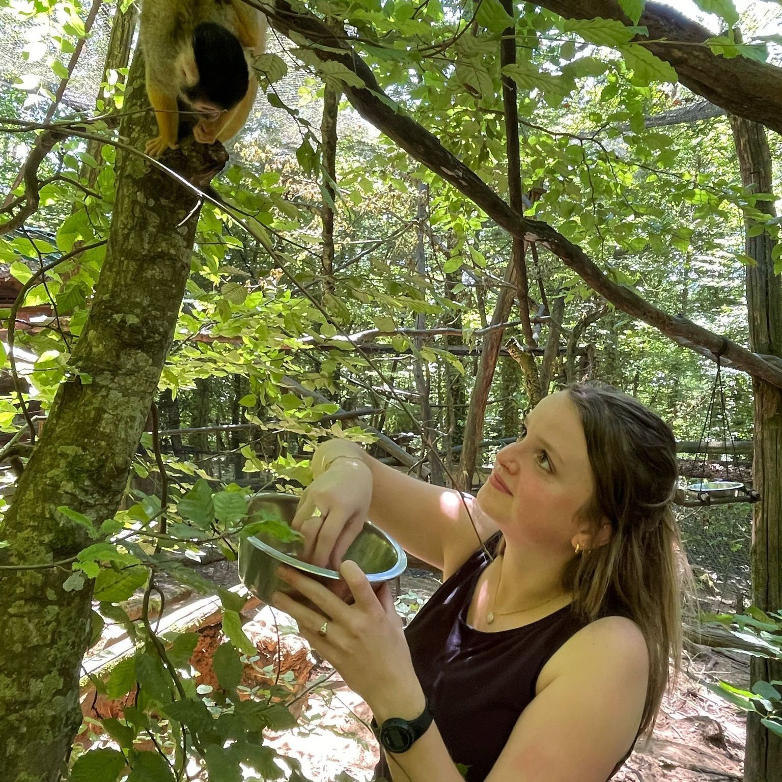 Marie Peguchet, soigneuse animalière