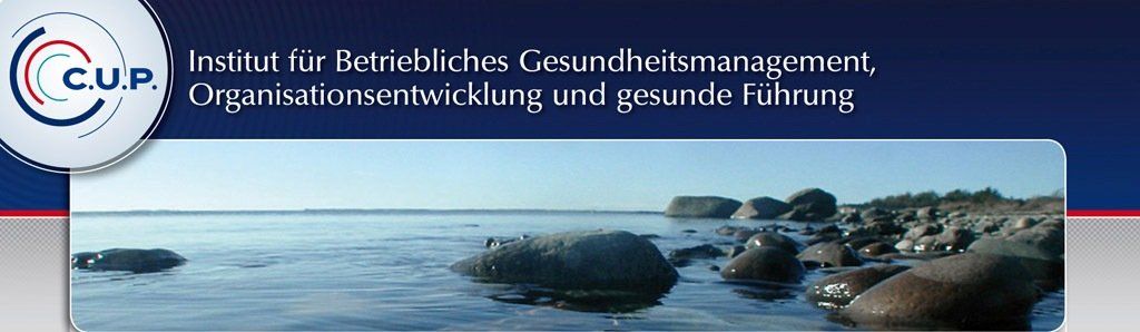 CUP-Institut - Ihre Experten für das Betriebliche Gesundheitsmanagement und die Gefährdungsbeurteilung psychischer Belastung