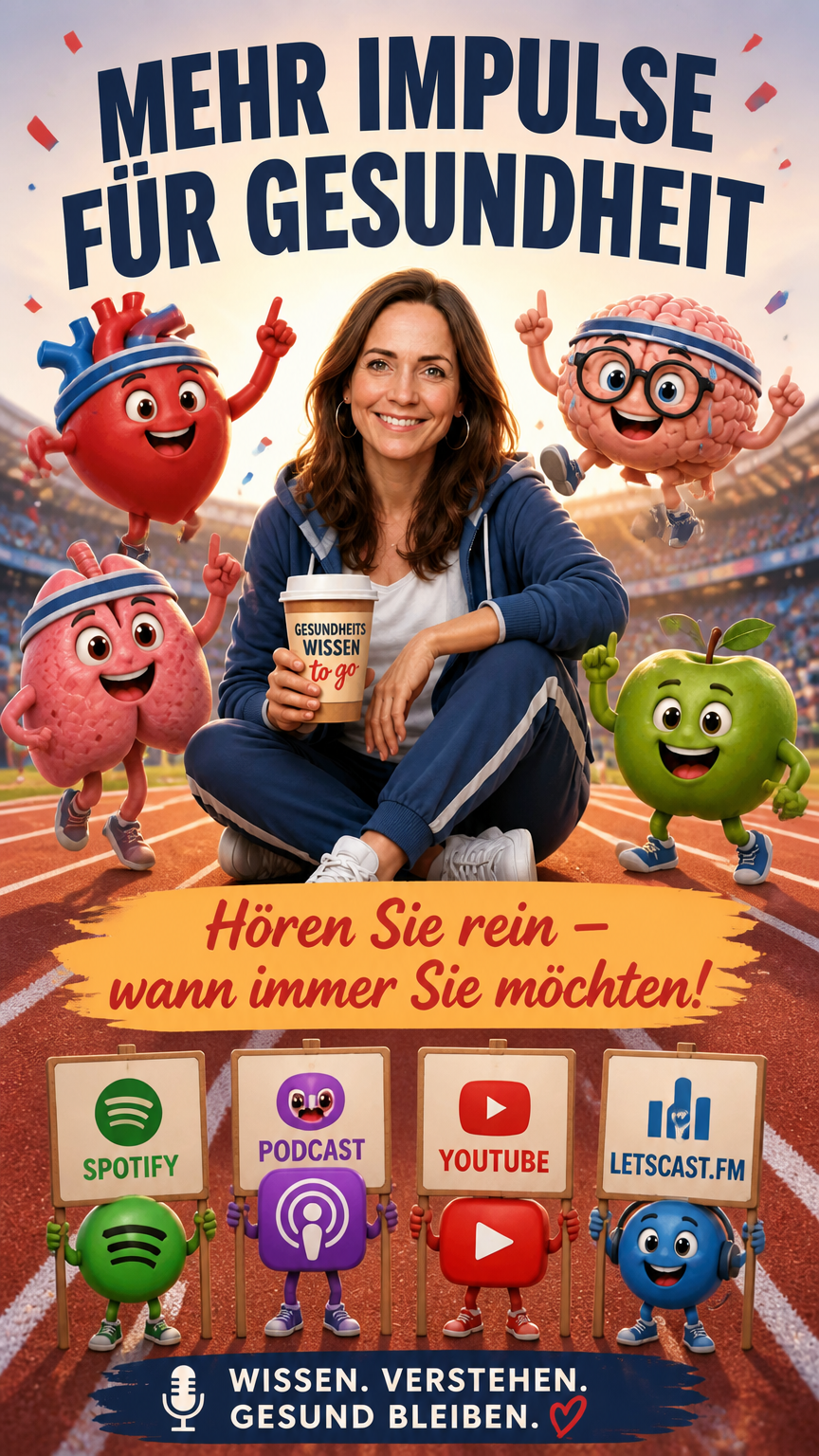 Podcast, Julia Kaser, Gesundheitswissen to go