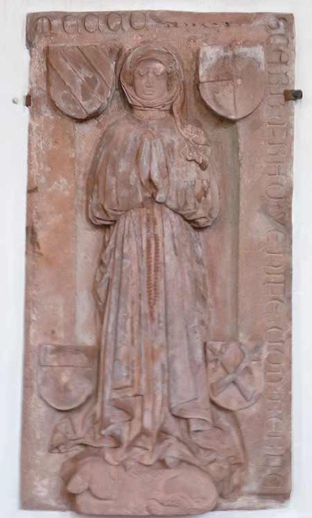 Grabplatte Yenifer von Bernek Grabplatte Yenifer von Bernek