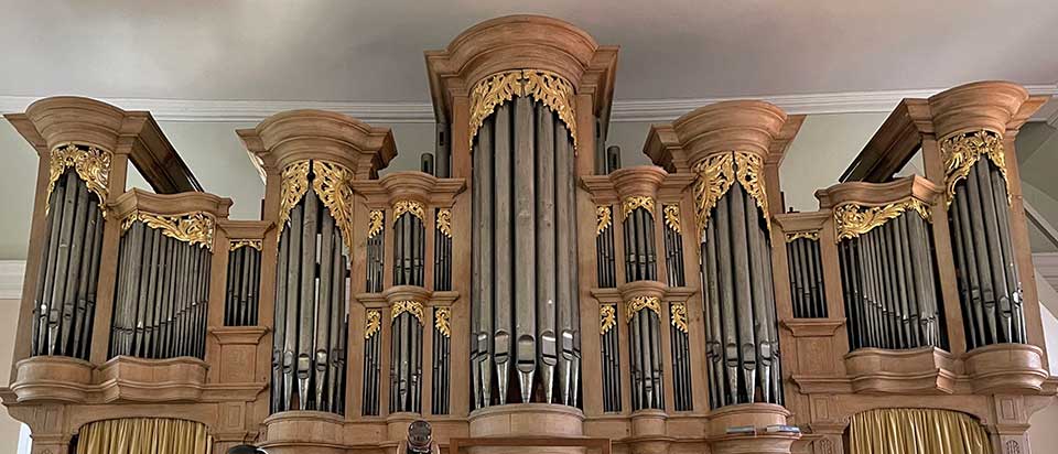 Orgel in der kath. Kirche Göcklingen Orgel in der kath. Kirche Göcklingen