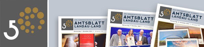 Verweis auf das Amtsblatt Landau-Land Verweis auf das Amtsblatt Landau-Land