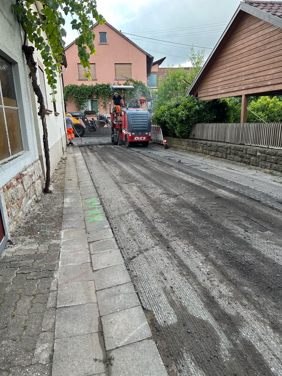 Straßenarbeiten