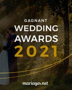 Gagnante du Wedding Award 2021