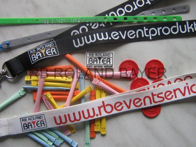 Kontrollarmband Einlassband Armkontrollband eventprodukte