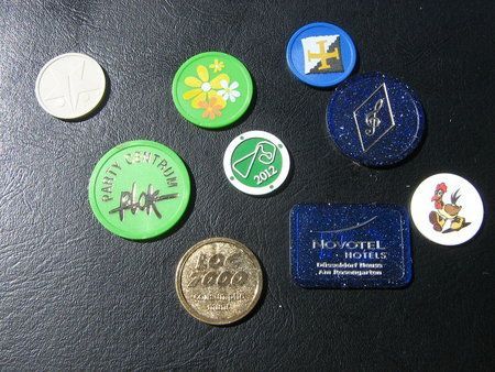 bedruckte / gravierte Wertchips