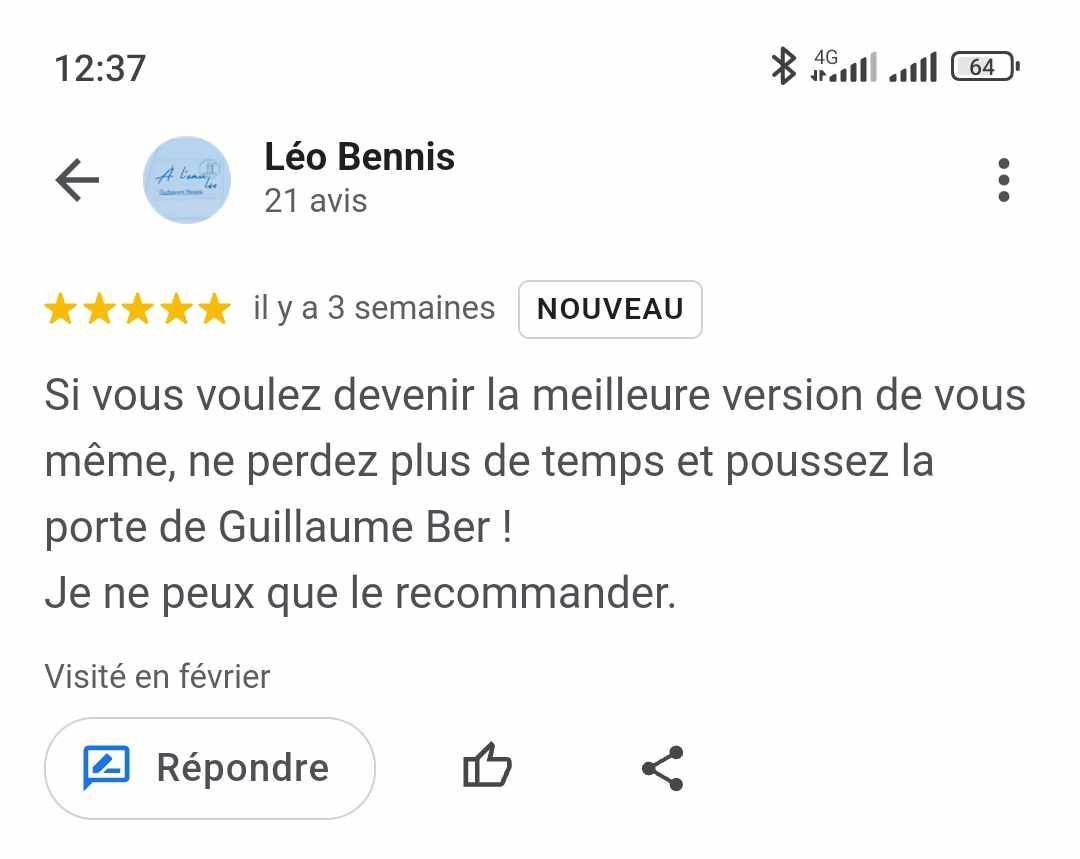 Meilleur coach de vie Béziers, Meilleur préparateur mental Béziers, Guillaume BER GB COACHING EVOLUTION