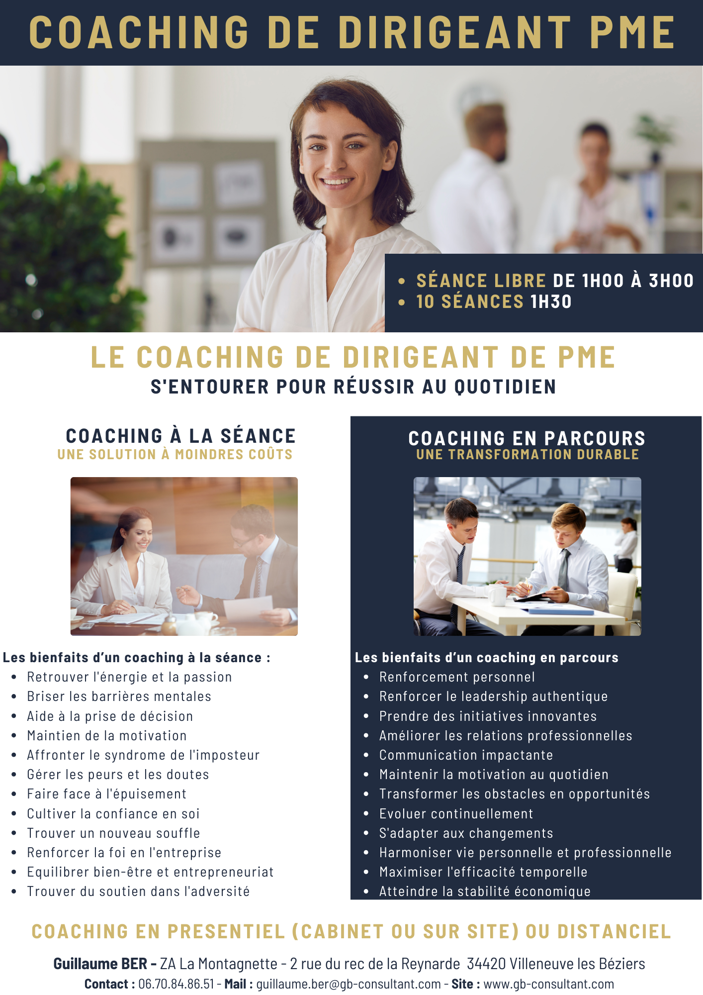 Coaching entreprise Béziers