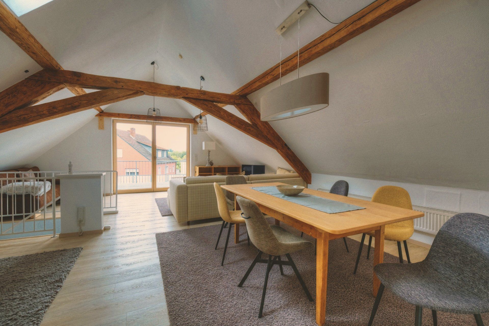 table in loft