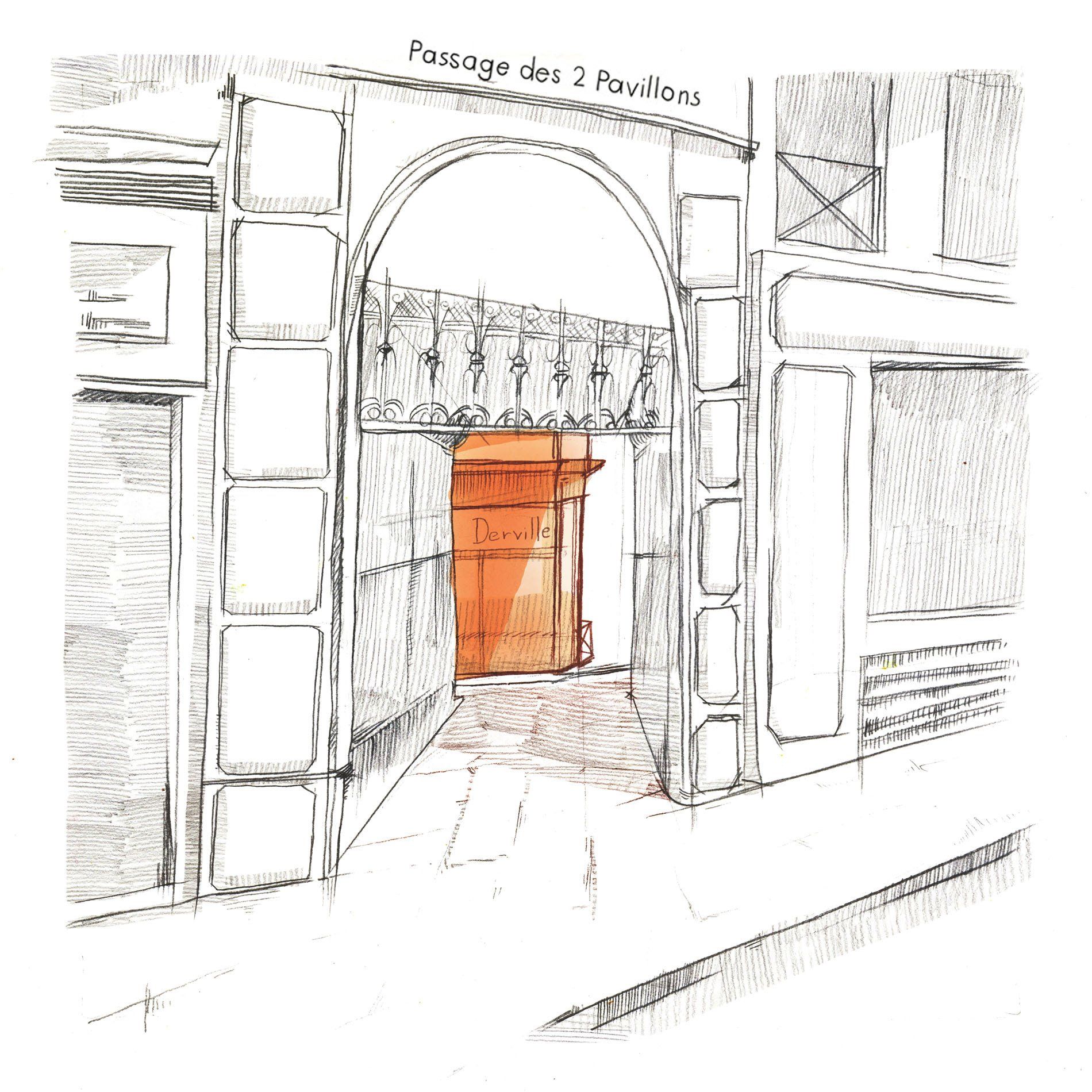 La Maison Derville - Passage des 2 Pavillons - Paris