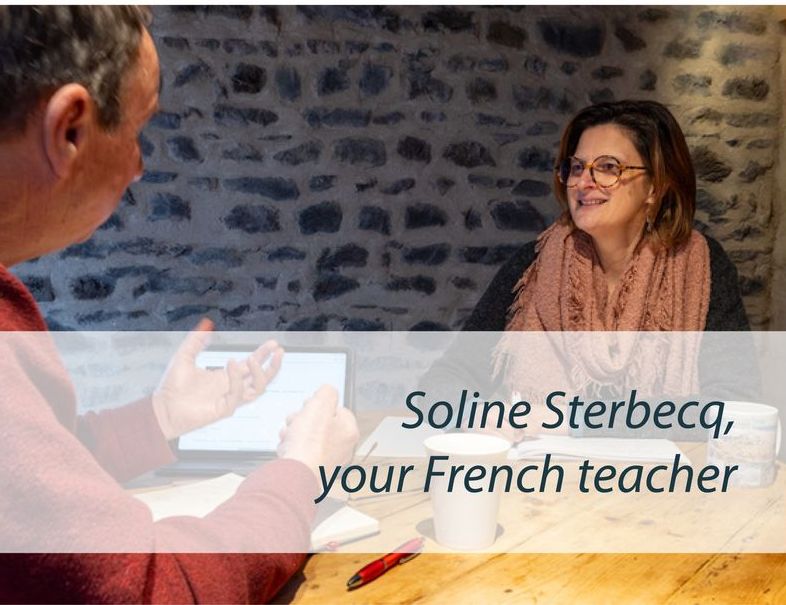 Soline Sterbecq will be your French teacher. Soline Sterbecq