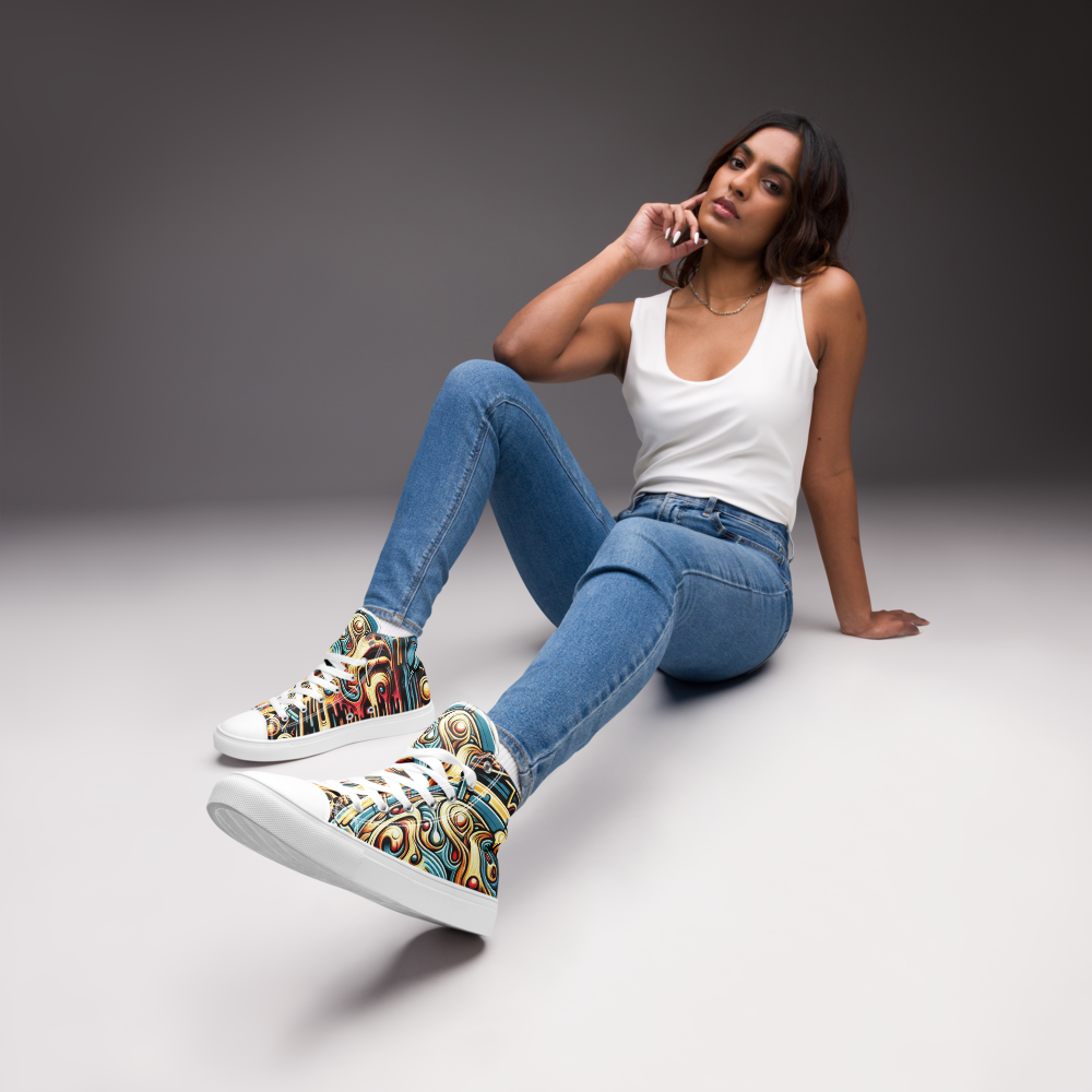 Canvas High-Top Sneaker