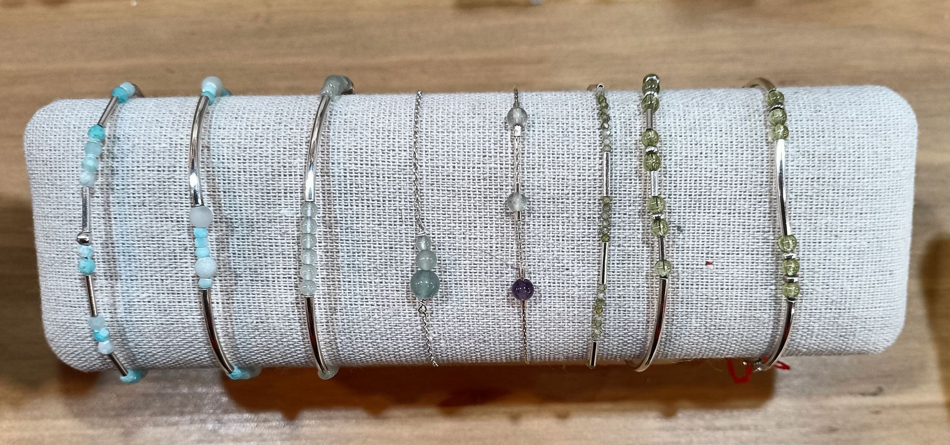 pièces uniques Bracelets artisanaux pierres