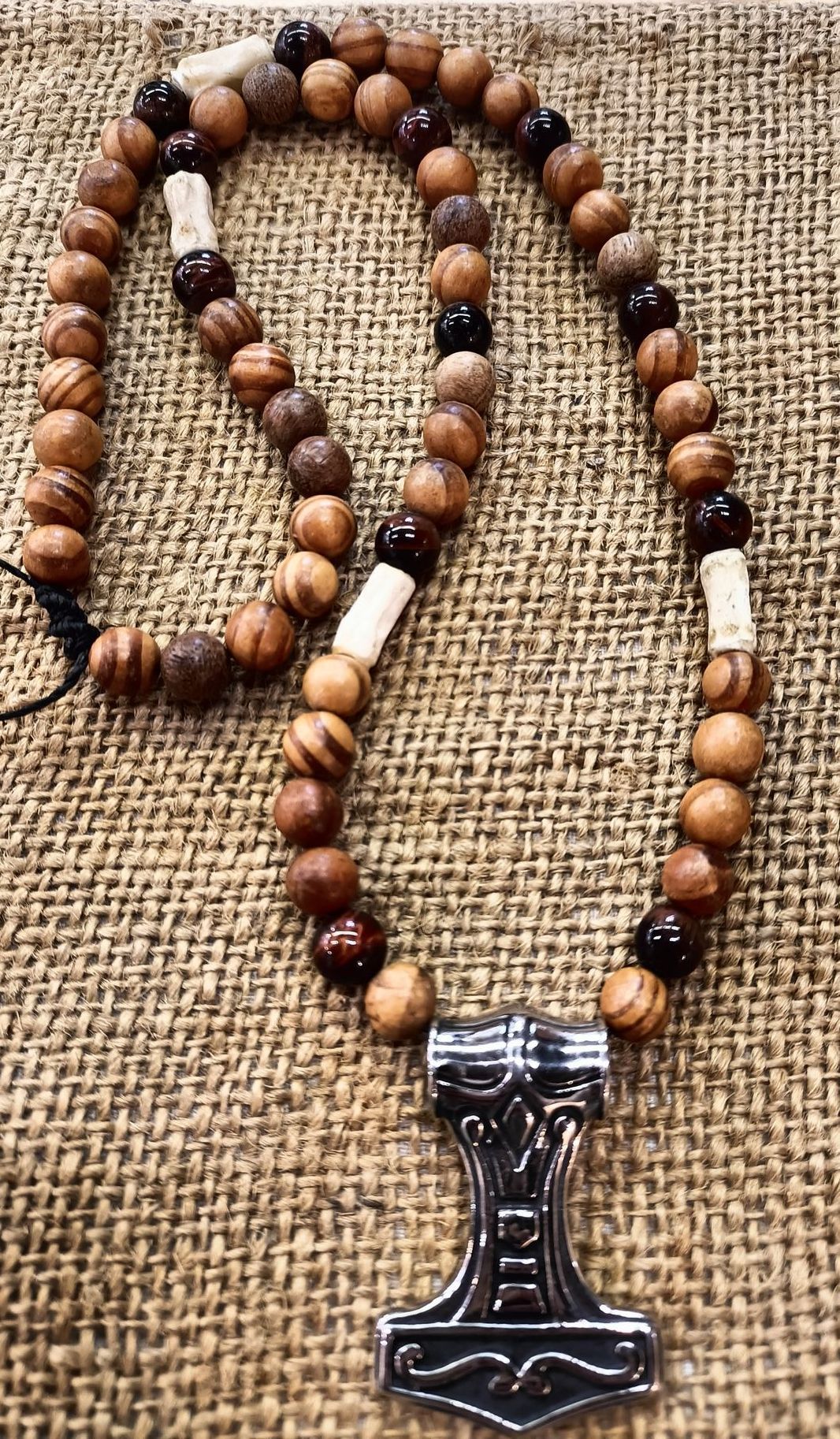 pièce unique Collier Thor viking