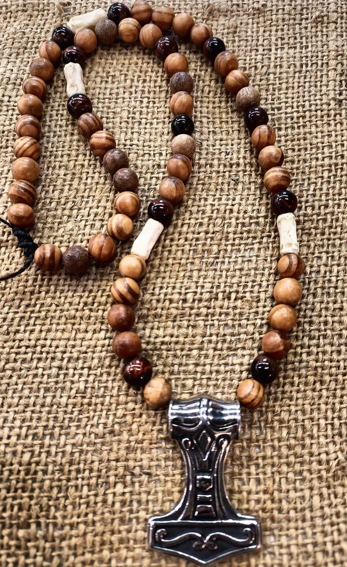 collier thor acier collier viking