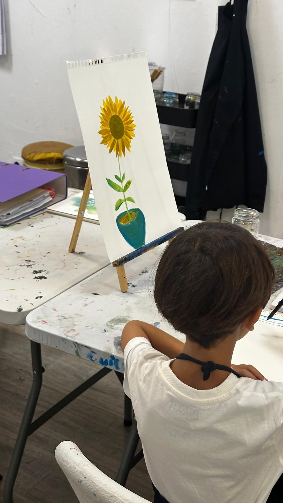 clases dibujo y pintura niños