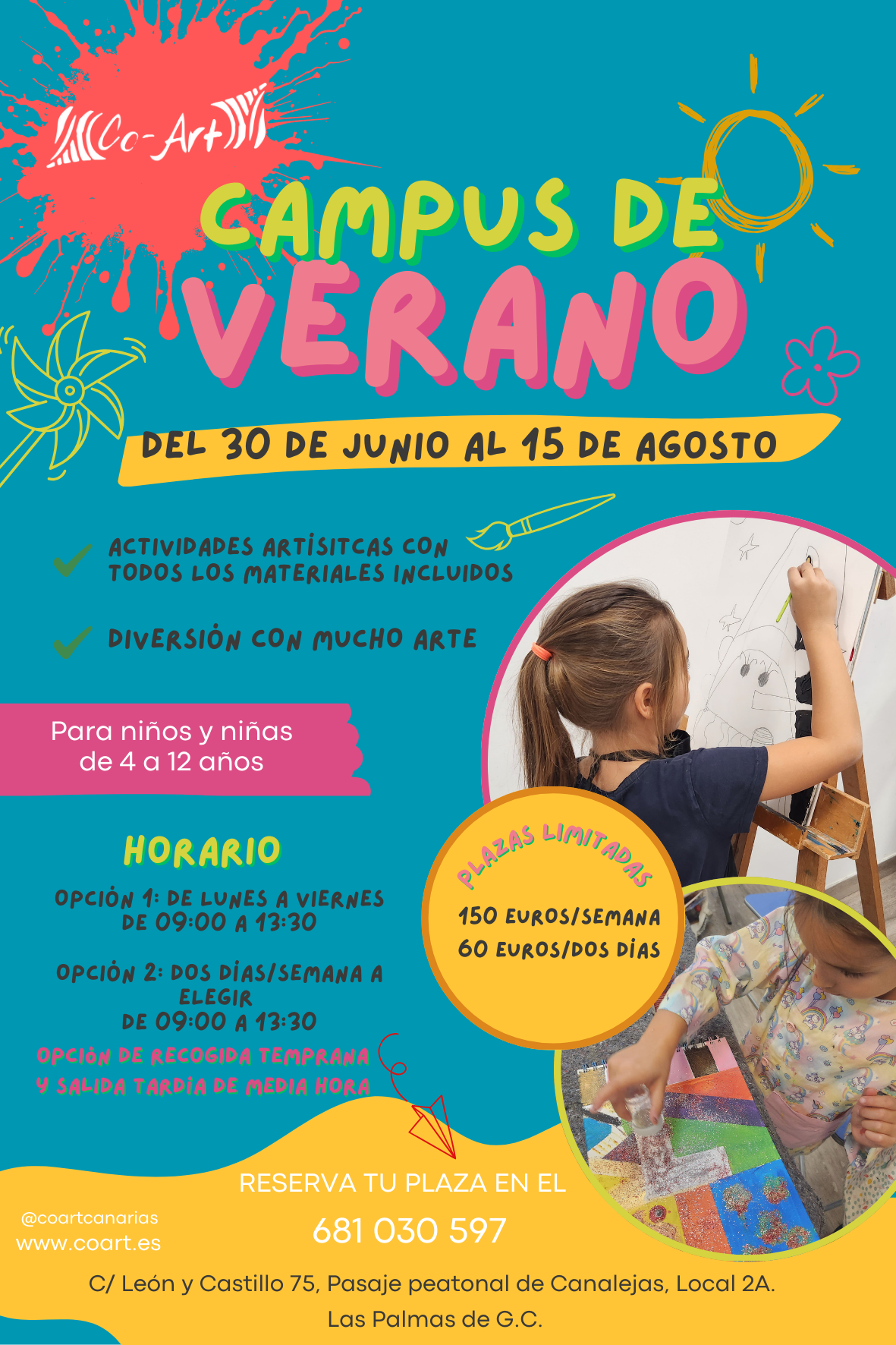 Campus de verano para niños en Las Palmas de Gran Canaria. Campus de verano para niños en Gran Canaria