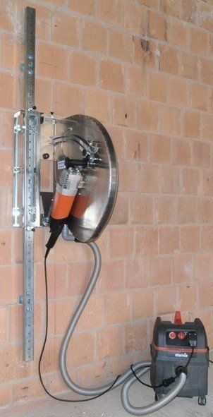 Mauersäge, Wandsäge, Mauerdurchbruch, Wanddurchbruch, Trockenschnitt, trocken sägen, Wandschnitt, Steinsäge, Diamantsäge