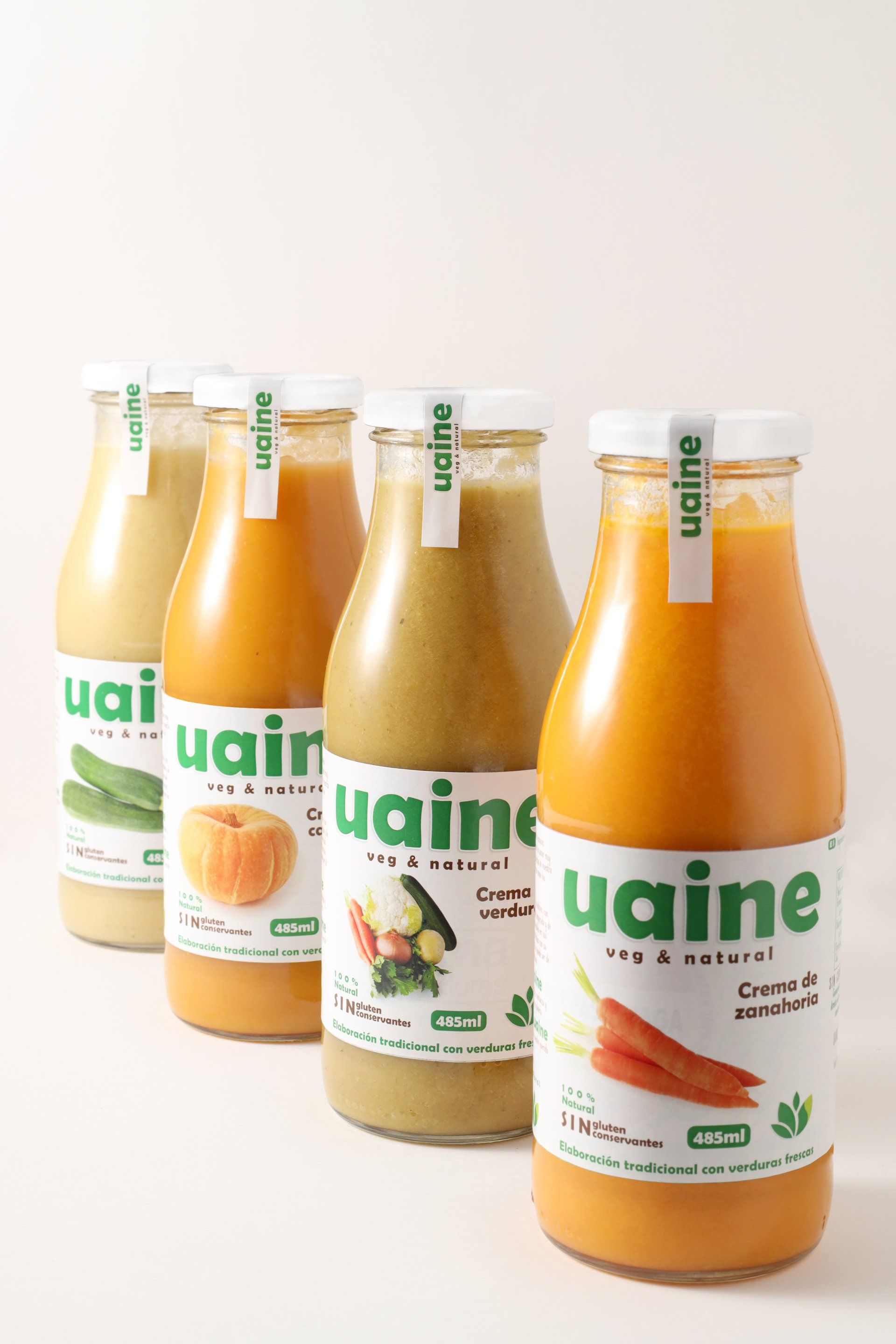 cremas de verduras calabaza zanahoria calabacin uaine natural ecologica vegetal vegetariana sostenible