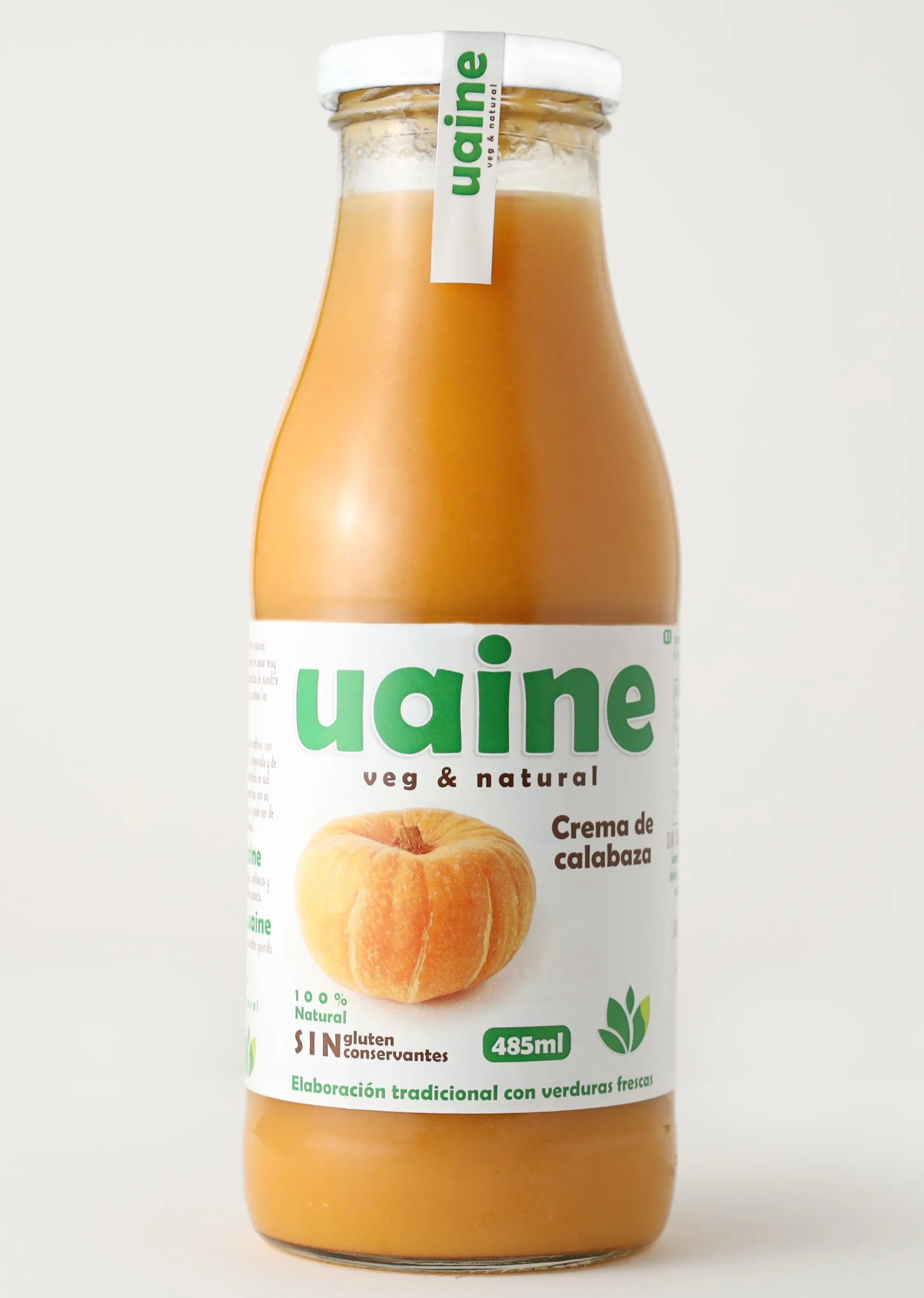 crema de calabaza uaine natural ecologica vegetal vegetariana sostenible