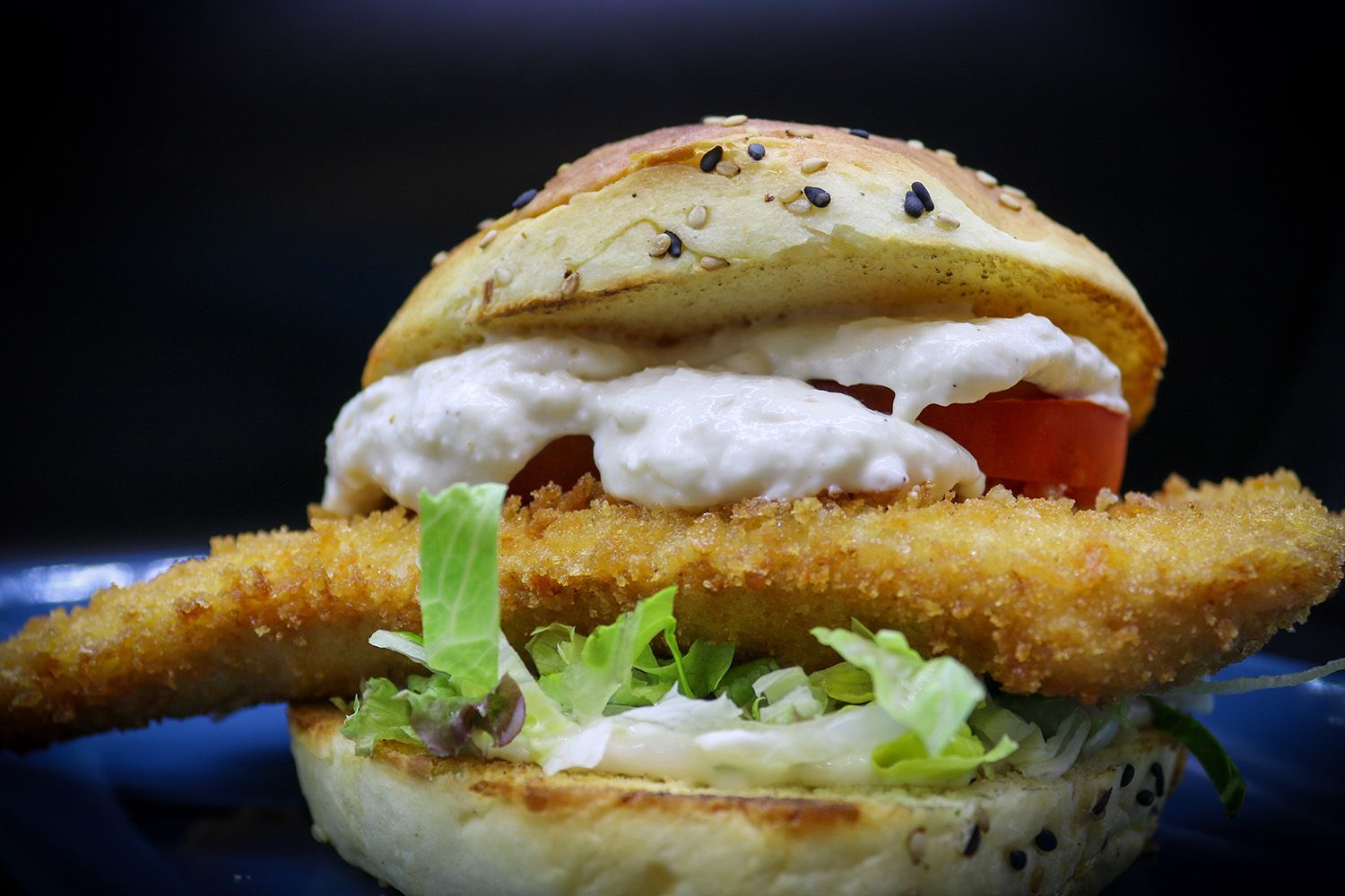 Garnelen Burger Garnelen Burger