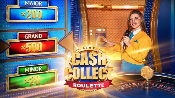 Cash Collect Roulette avec croupiers live sur mobile développeur Playtech