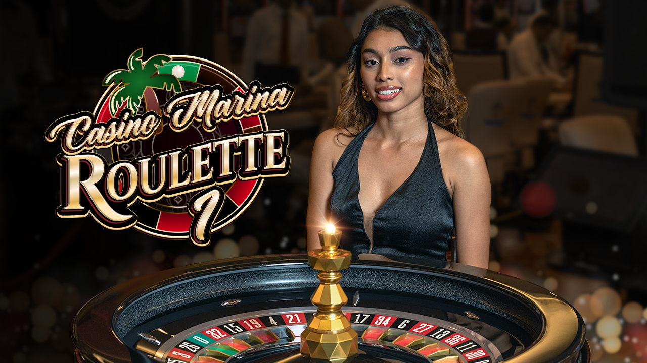 jouer à la roulette en ligne avec croupiers live du développeur Ezugi en direct du Casino Marina de Colombo au Sri Lanka