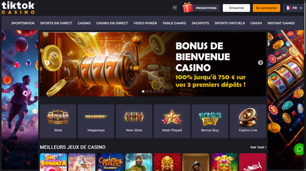 jouer à la roulette en argent réel sur iPhone avec Apple Pay sur Tiktok Casino