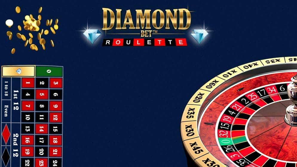jeu de roulette virtuel sur mobile Diamond Bet Roulette du développeur Playtech